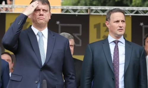 Tarcísio prioriza agendas com Arthur Lima, Derrite e Nunes no mandato