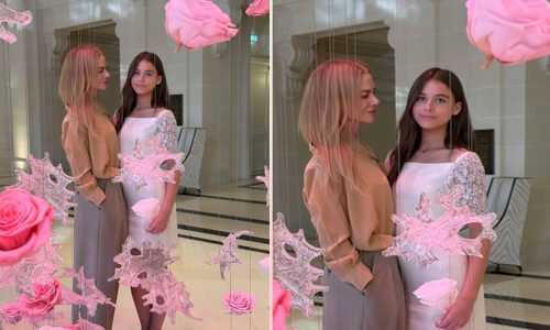 Nicole Kidman divide registros raros com a filha em Paris