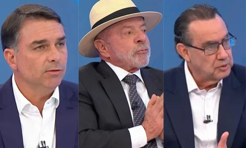 Quaest: no 1° turno, Lula tem 36%, Flávio Bolsonaro, 31% e Augusto Cury, 7%