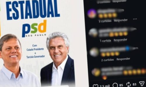 Kassab surpreende ao colocar Tarcísio ao lado de Caiado e agita os bastidores da eleição presidencial de 2026