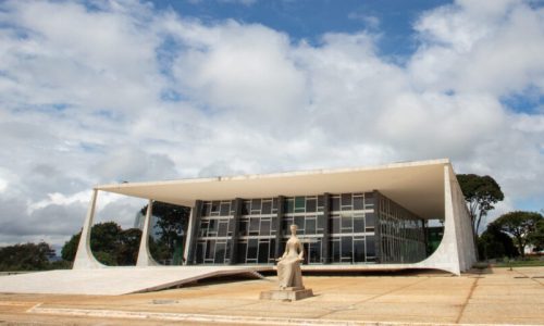 Brasília (DF) 11/04/2023 Fachada do palácio do Supremo Tribunal Federal (STF) Foto: Fabio Rodrigues-Pozzebom/ Agência Brasil