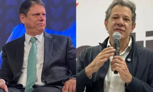 Pesquisa Ideia/ ACSP: Tarcísio tem 51%, e Haddad, 34% no 1º turno em SP