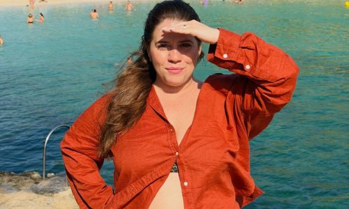 Tati Machado anuncia sexo e nome do bebê: ‘Te amar sem limites’
