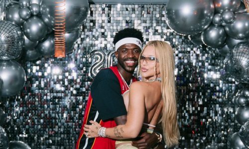Virginia Fonseca troca beijos com Vini Jr em festa e se declara